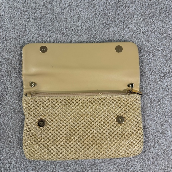 Urban Expressions Free People Woven Straw Clutch Perfect Condition - Picture 5 of 7